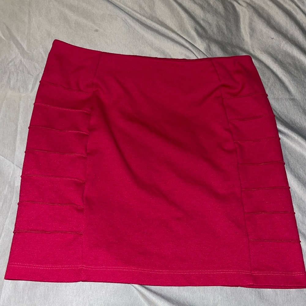 Pink skirt